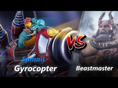 How to Gyrocopter safelane vs Beastmaster/Mirana (feat. SumaiL-) | First 10 minutes