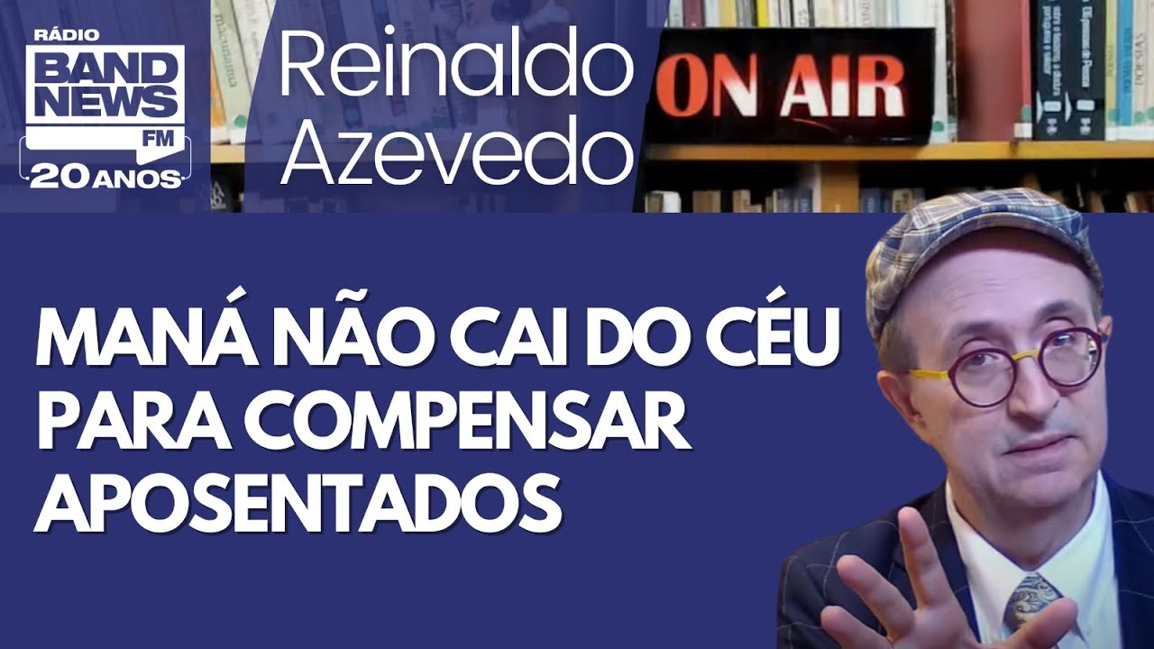 Reinaldo – Lula reúne INSS e ministros para ressarcir aposentados; dinheiro tem de ser público