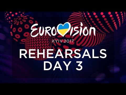EUROVISION 2017 // REHEARSALS DAY 3 TOP 9