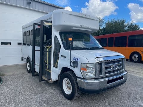 51316 2016 Ford E350 12 Passenger Shuttle Bus for sale at BusesForSale.com