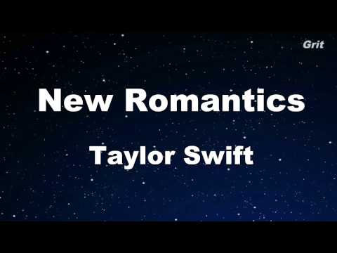 New Romantics - Taylor Swift Karaoke 【With Guide Melody】 Instrumental