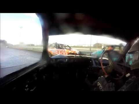 in car 99 shaydy gough head on 62 reece cook swaffham junior bangers