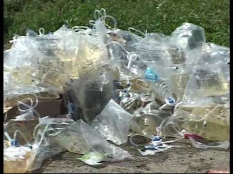 Opasni otpad na ulici