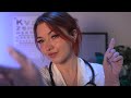 ASMR Mystery Medical Exam Questions Eye Check This Or That Latex Gloves