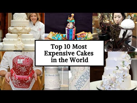Top 10 Most Expensive Cake in the World || Luxury Channel By JL