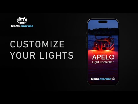 Hella marine Apelo App - Customize Your Lights