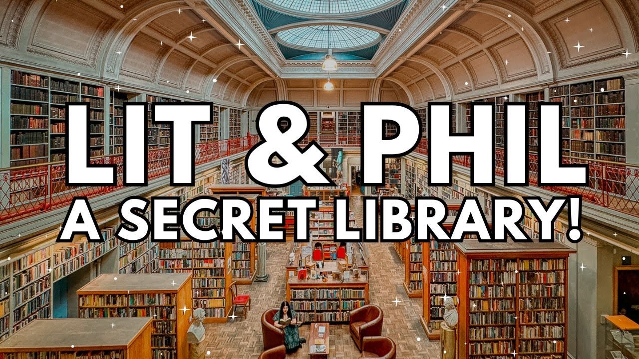 Discover the SECRET Lit & Phil Library in Newcastle upon Tyne! 😍✨📚