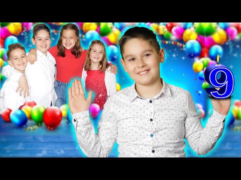 MATEJ 9. ROĐENDAN - DIVAN DAN ZA MATEJA  🌟HRISTINA KANAL #rođendan