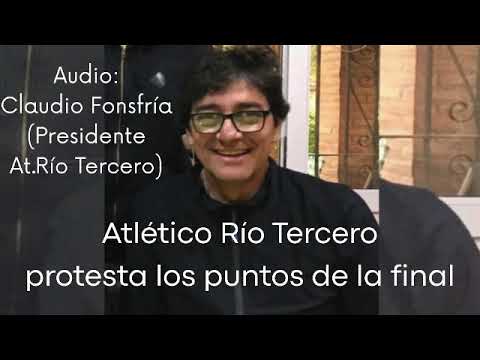 Claudio Fonsfría. Pte. Atlético Río Tercero. 02-01-26.