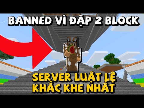 Minecraft Banned for Beating 2 Blocks In Server |  Channy