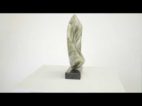 Sculptuur door Jofke, serpentijn