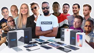 Which SMARTPHONES Do We Use? 2017 YOUTUBER Edition with Casey Neistat, MKBHD, iJustine + More
