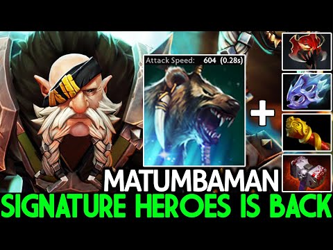 MATUMBAMAN [Lone Druid] Signature Heroes is Back Max Attack Speed Build Dota 2