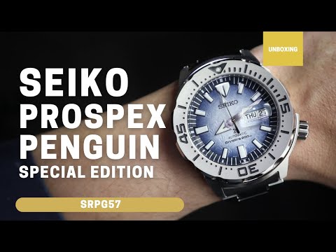 SEIKO PROSPEX PENGUIN SPECIAL EDITION AUTOMATIC WATCH SRPG57K1