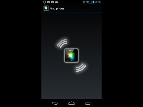 Free Find phone for SmartWatch Video