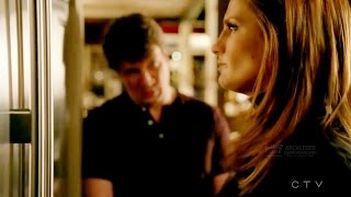 Castle 8x18 Opening Scene Beckett Castle -Betrayal in Dreams “Backstabber” Season 8 Episode 18