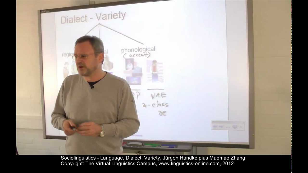 SOC101 - Language, Dialect, Variety
