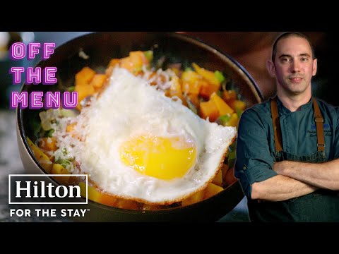 How to make sweet potato hash for a cozy family breakfast | Hilton Off the Menu
