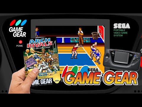 Arch Rivals: The Arcade Game (1992) SEGA GameGear Gameplay in HD～4K 60FPS