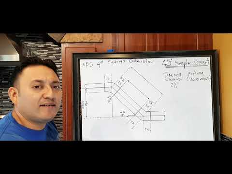 45 degrees simple offset parte 2     En Español
