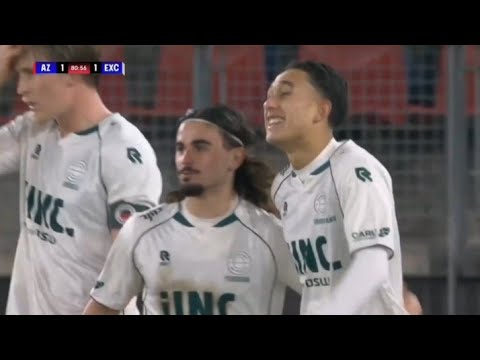 Miliano Jonathans Cetak Gol Perdana Di Eredevisie Vs AZ Alkmaar 🔥
