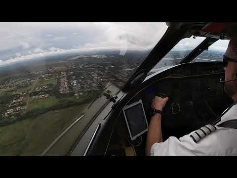 Global 6000 Landing Brasilia, Brasil (SBBR)