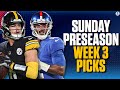 NFL Preseason Week 3 Wagers: Lions vs Steelers + Jets vs Giants | CBS Sports HQ