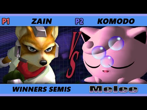 Your House Winners Semis - Zain (Fox) Vs. Komodo (Jigglypuff) SSBM Melee Tournament