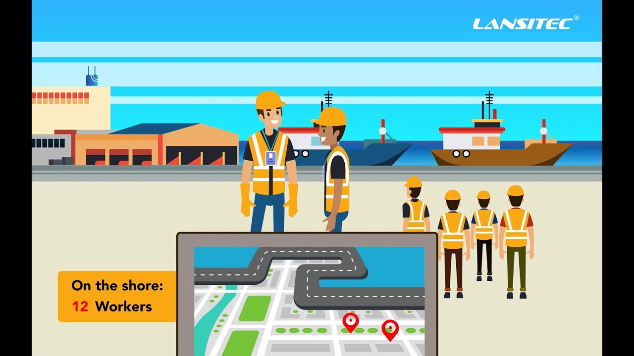 Offshore Worker Tracking Solution by Lansitec