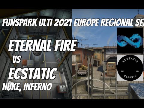 Eternal Fire vs ECSTATIC Highlights /  at Funspark ULTI 2021 Europe Regional Series 4