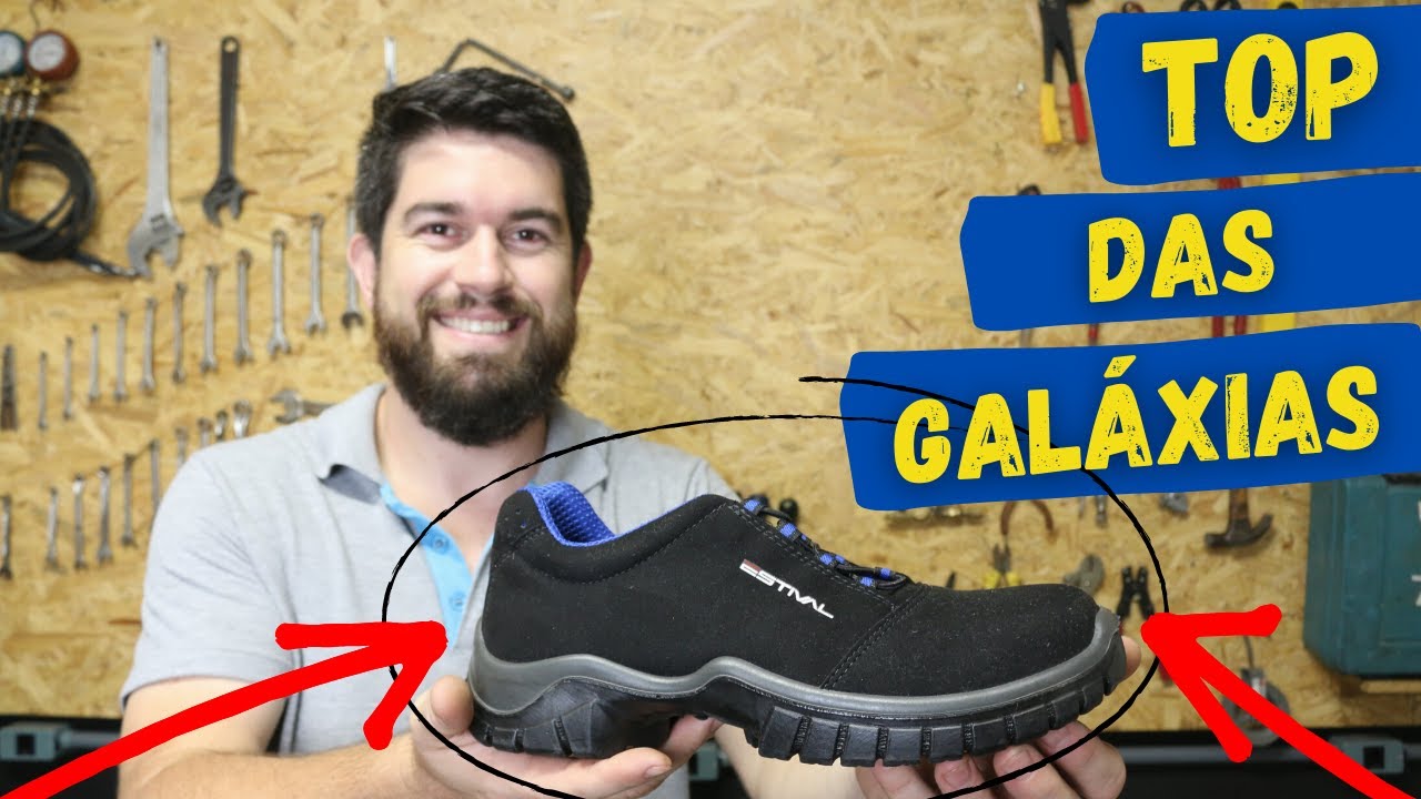 Este SAPATO de segurança é FANTÁSTICO - Estival ESTÁ de PARABÉNS
