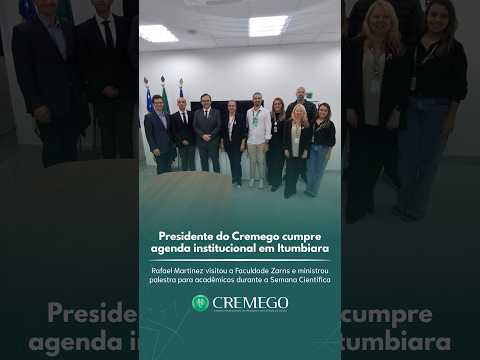 Presidente do Cremego cumpre agenda institucional em Itumbiara