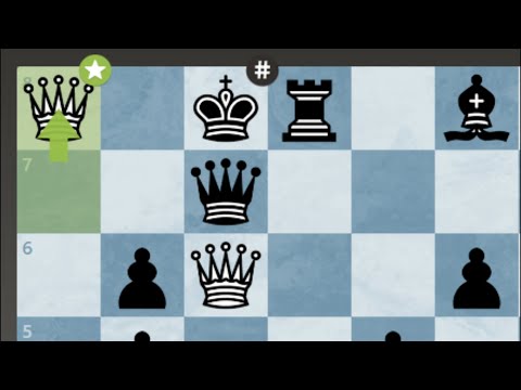 A Beautiful Checkmate with 3 Queens on the board