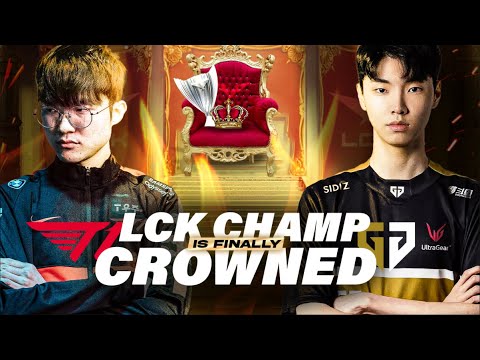 LCK CHAMPION IS CROWNED - GENG VS T1 LCK FINALS - CAEDREL
