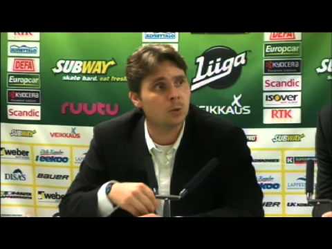 16.11.2013 SaiPa-Ilves lehdistötilaisuus