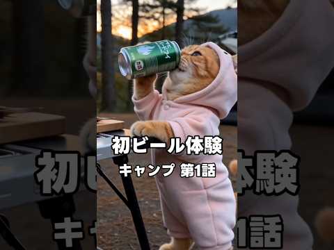 【キャンプ 第1話】ルナ、やらかす予感… #cat #猫動画 #猫のいる暮らし #好きな子猫 #cute #子ネコ #猫好きさんと繋がりたい #pets #猫のいる生活 #funny #cutecat