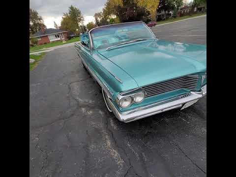 1962 bonneville  convertible  389 4 barrel