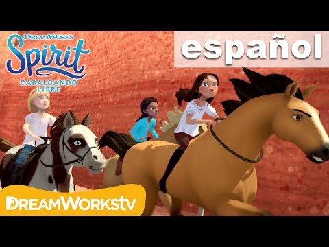 Lucky y Spirit al rescate  | SPIRIT CABALGANDO LIBRE