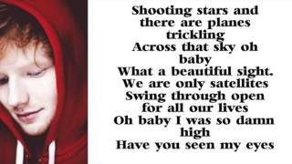 Sweet Mary Jane- Ed Sheeran Lyric video