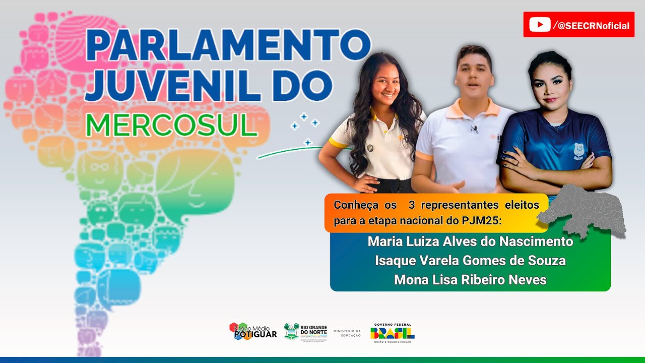 Roda de Conversa | Estudantes do RN no Parlamento Juvenil do Mercosul 2025