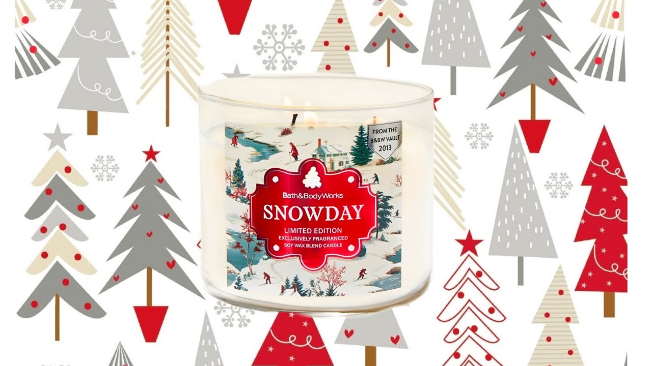 Bath & Body Works Candle Review: ☃️ SnowDay  ☃️ ~2025 BEST Fragrance Nominee~