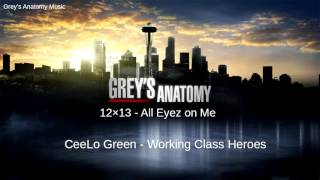 Grey&#39;s Anatomy Season 12 Episode 13: CeeLo Green - Working Class Heroes
