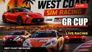 West Coast Sim Racing GR Cup Season 5 Round 8 | Live Sim Racing Championship