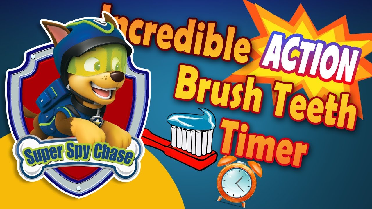 Incredible Action Timer Paw Patrol - Super Spy Chase