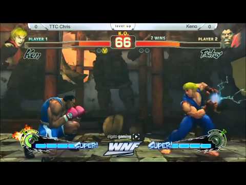 SSF4AE TTC Chris vs Keno - WNF 1.4