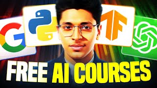 7 FREE AI Courses To Become an AI Developer in 2023 🔥| Ishan Sharma