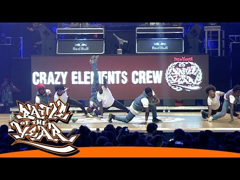 INTERNATIONAL BOTY 2014 - CRAZY ELEMENTS CREW (SEN) - SHOWCASE [BOTY TV]