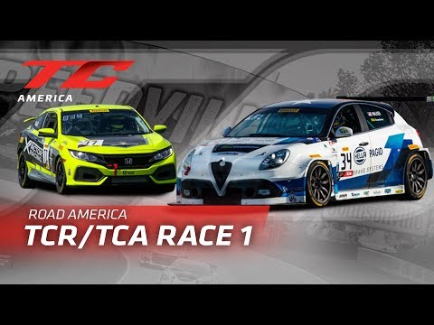 RACE 1 - ROAD AMERICA - TC America - TCR/TCA 2019
