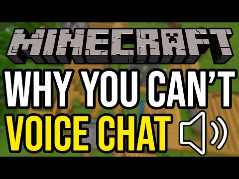 Why You Can't Voice / Game Chat In Minecraft (Bedrock Edition)