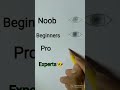 How to Draw Eyes (noob vs beginners vs pro vs experts). #shorts